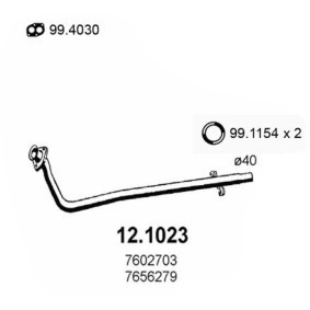Abgasrohr 12.1023