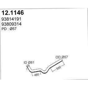 Abgasrohr 12.1146