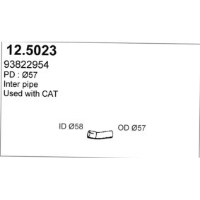 Abgasrohr 12.5023