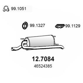 Endschalldämpfer 12.7084 FIAT PALIO von ASSO