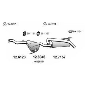 Endschalldämpfer 12.7157 von ASSO günstig für 189,53 € online kaufen