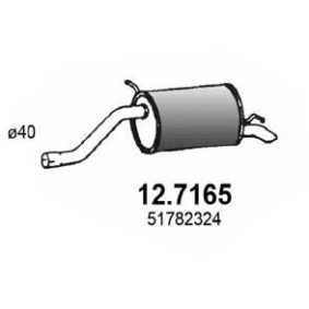 Endschalldämpfer 12.7165 von ASSO günstig für 121,04 € online kaufen