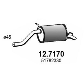 Endschalldämpfer 12.7170 von ASSO günstig für 157,31 € online kaufen