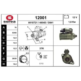 Köp Startmotor av EAI 12001 till det låga priset 1613,41 kr