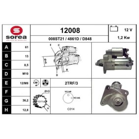 Köp Startmotor av EAI 12008 till det låga priset 2348,83 kr