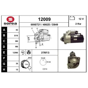 Köp Startmotor av EAI 12009 till det låga priset 1859,63 kr