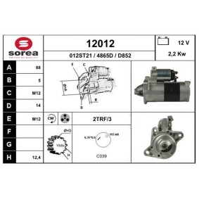 Köp Startmotor av EAI 12012 till det låga priset 3126,22 kr