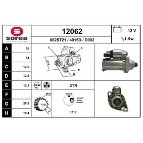 Köp Startmotor av EAI 12062 till det låga priset 1761,41 kr