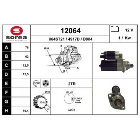Köp Startmotor av EAI 12064 till det låga priset 2133,48 kr