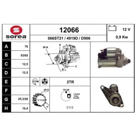 Köp Startmotor av EAI 12066 till det låga priset 1598,35 kr