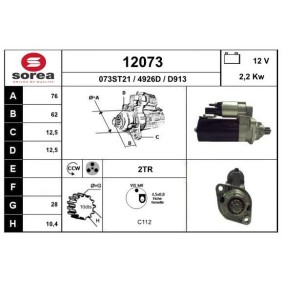 Köp Startmotor av EAI 12073 till det låga priset 2356,12 kr
