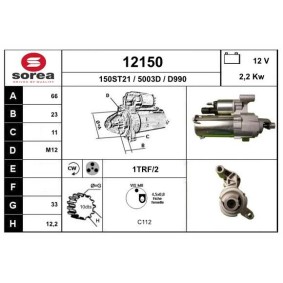 Köp Startmotor av EAI 12150 till det låga priset 2960,69 kr