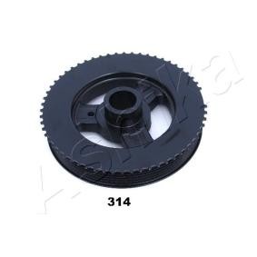 Achetez des Poulie damper (vilebrequin) ASHIKA 122-03-314 à prix pour 73,80 €
