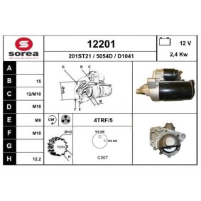 Köp Startmotor av EAI 12201 till det låga priset 2540,28 kr