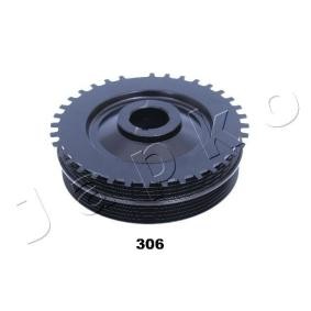Achetez des Poulie damper (vilebrequin) JAPKO 122306 à prix pour 58,81 €
