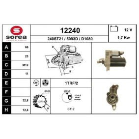 Köp Startmotor av EAI 12240 till det låga priset 2722,43 kr