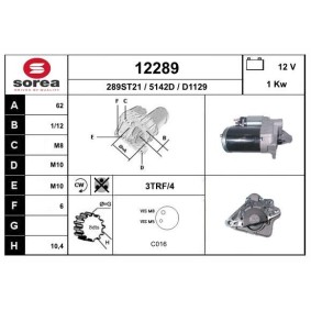 Köp Startmotor av EAI 12289 till det låga priset 3546,76 kr
