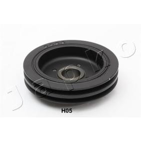 Achetez des Poulie damper (vilebrequin) JAPKO 122H05 à prix pour 70,26 €
