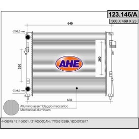 Achetez des Radiateur du moteur AHE 123.146/A à prix pour 143,49 €