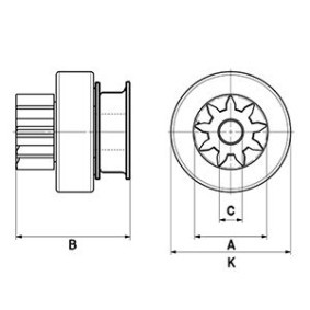 Lichtmaschinenregler 134687
