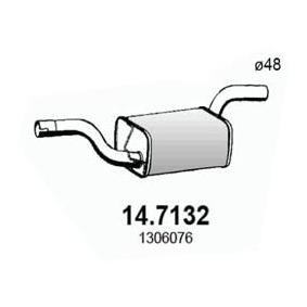 Endschalldämpfer 14.7132 von ASSO günstig für 176,53 € online kaufen