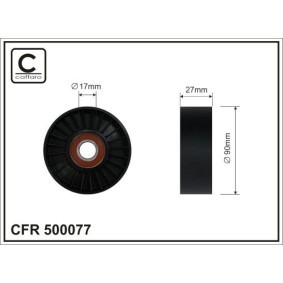 Achetez des Poulie renvoi / transmission, courroie de distribution CAFFARO 142-00 à prix pour 18,50 €