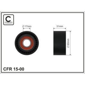 Achetez des Galet enrouleur de courroie d'accessoire CAFFARO 15-00 à prix pour 13,86 €