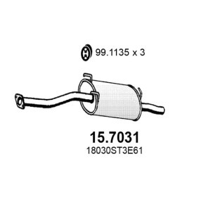 Endschalldämpfer 15.7031 von ASSO günstig für 149,07 € online kaufen