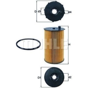Køb Oliefilter af MAGNETI MARELLI 154068179690 til den lave pris 450,18 DKK