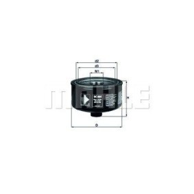 Achetez des Filtre à huile MAGNETI MARELLI 154068301290 à prix pour 44,02 €