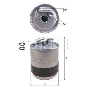 Achetez des Filtre à carburant MAGNETI MARELLI 154068324220 à prix pour 41,55 €