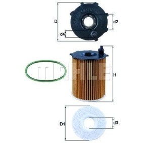 Köp Oljefilter av MAGNETI MARELLI 154072348573 till det låga priset 179,16 kr