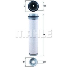 Sekundärluftfilter des Herstellers MAGNETI MARELLI - Originalware Artikelnummer: 154074564110