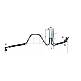Achetez des Filtre à carburant MAGNETI MARELLI 154703654050 à prix pour 40,46 €