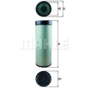 Sekundärluftfilter des Herstellers MAGNETI MARELLI - Originalware Artikelnummer: 154770560447