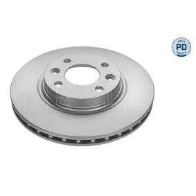 Bremsscheibe 16-15 521 0034/PD für SMART