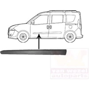 Comprar Listón embellecedor / protector, puerta de VAN WEZEL 1638423 a bajo precio de 22,88 €