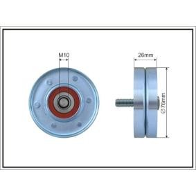 Umlenk- / Führungsrolle, Keilrippenriemen von CAFFARO für LT 28-35 II Bus (2DB, 2DE, 2DK) günstig online kaufen