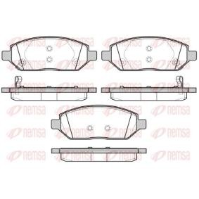 Acquista Kit pastiglie freni da REMSA 1674.02 a buon mercato per soli 30,64 €