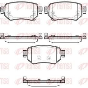 Acquista Kit pastiglie freni da REMSA 1682.02 a buon mercato per soli 36,46 €