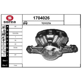Bremssattel 1704026