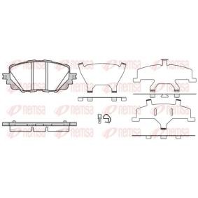 Acquista Kit pastiglie freni da REMSA 1708.00 a buon mercato per soli 32,75 €