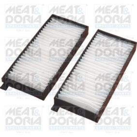 Achetez des Filtre d'habitacle MEAT & DORIA 17453F-X2 à prix pour 50,82 €