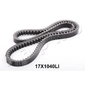 Achetez des Courroie trapézoïdale JAPKO 17X1040 à prix pour 9,33 €