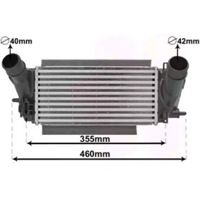 Kjøp Intercooler av VAN WEZEL 18014704 til den lave prisen 1642,77 NOK