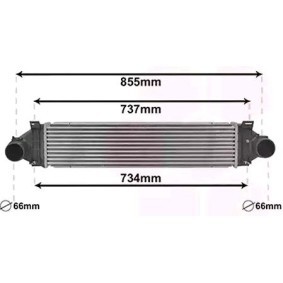 Kjøp Intercooler av VAN WEZEL 18014705 til den lave prisen 3140,18 NOK