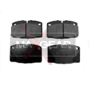 Comprar Juego de pastillas de freno de MAXGEAR 19-0458 a bajo precio de 26,54 €
