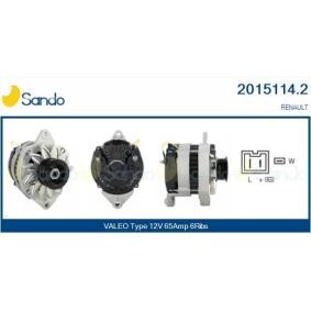 Lichtmaschine 2015114.2 von SANDO günstig für 130,85 € online kaufen