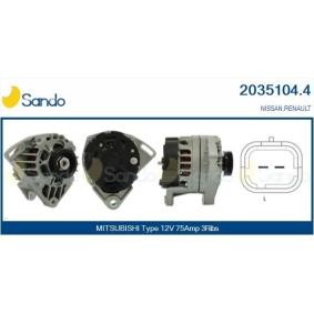 Lichtmaschine 2035104.4 von SANDO günstig für 116,07 € online kaufen