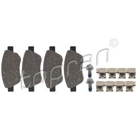 Acquista Kit pastiglie freni da TOPRAN 207 648 a buon mercato per soli 35,92 €